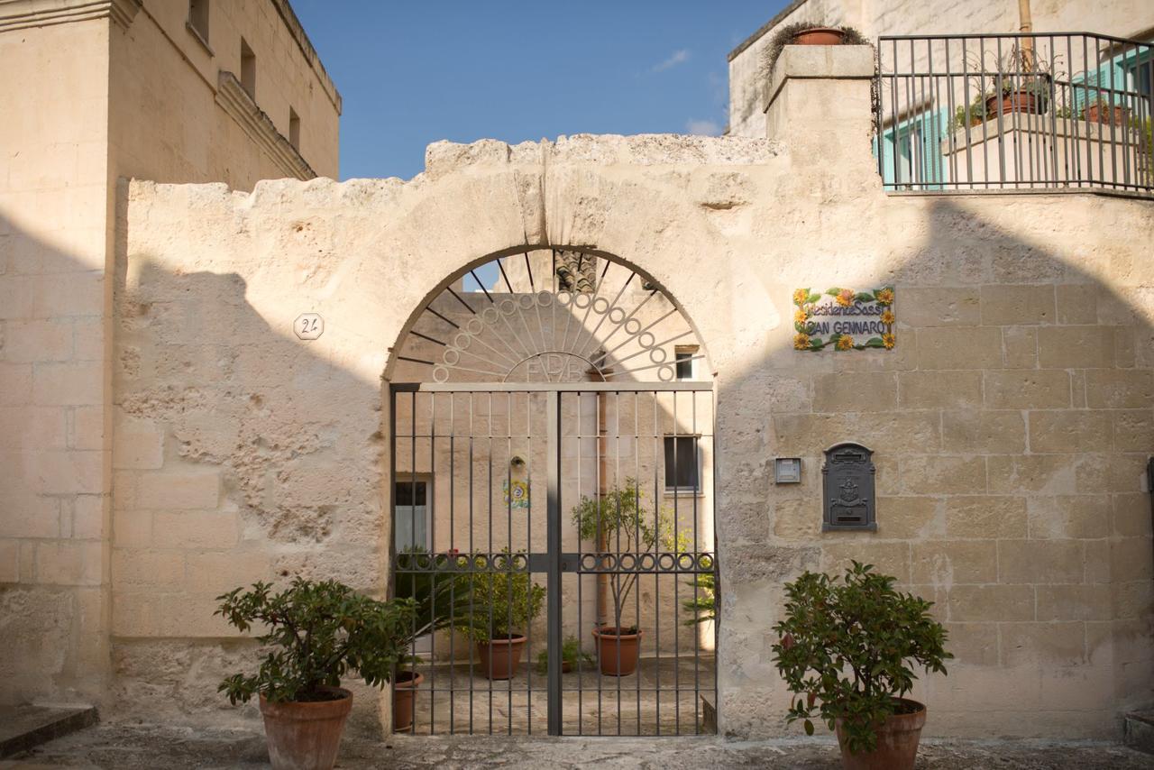Residence Sassi San Gennaro Matera Exteriér fotografie